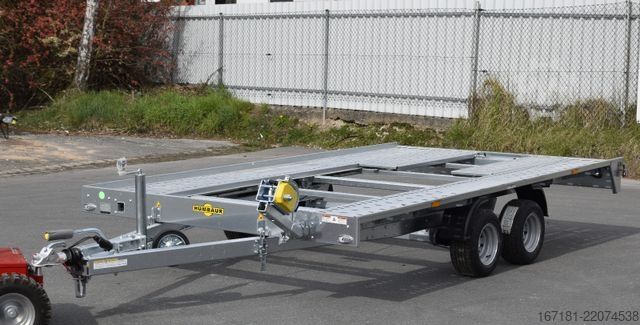 Remorcă transport auto HUMBAUR Autotranporter, Baumaschinentransporter