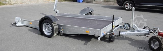 Remorcă transport auto HUMBAUR Autotranporter, Baumaschinentransporter