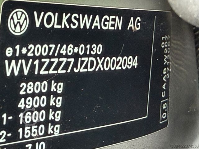 Minibus VOLKSWAGEN T5 Transporter 2.0 Tdi Doppelkabine Pritsche Ahk