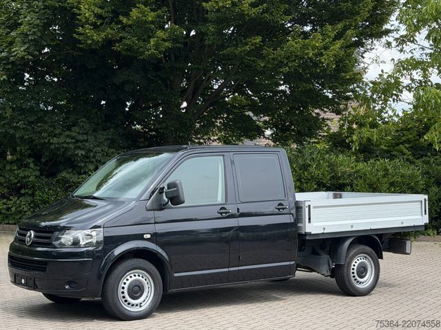 Pick-up kombi VOLKSWAGEN T5 Transporter 2.0 Tdi Doppelkabine Pritsche Ahk