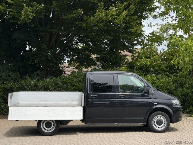 Pick-up kombi VOLKSWAGEN T5 Transporter 2.0 Tdi Doppelkabine Pritsche Ahk