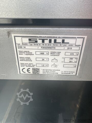 Hochhubwagen STILL EXV 14