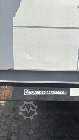 Arbeidsplattform semitrailer KöGEL OFFENER PLATEAU-AUFLIEGER