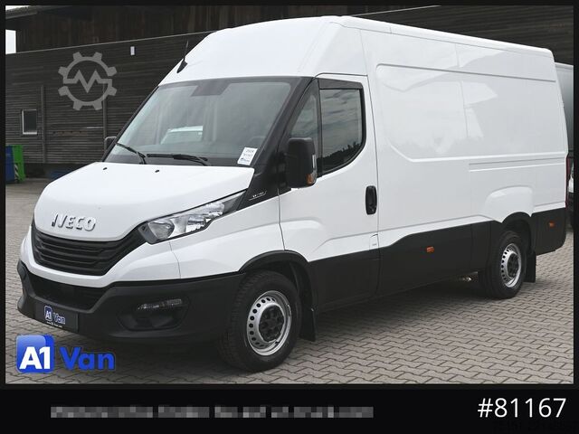 Furgoneta de caja alta IVECO Daily 35S16 Kasten, Klima, 3- Sitzer,AHK, Tachograph