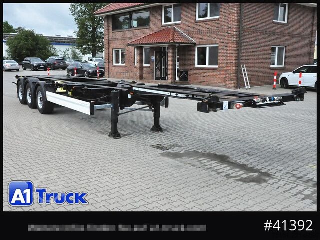 Vahetuskerega poolhaagis KRONE SDC 27 eLTU5-2, 20/30/40/45, Multi, TÜV 07/2027