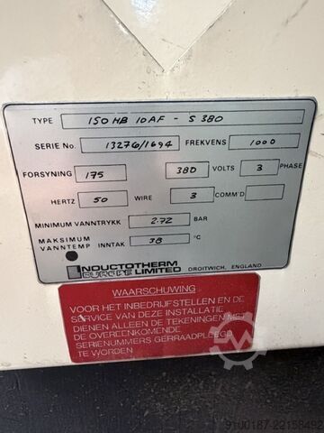 Inductotherm Induction Furnace Inductotherm 150HB 10AF-S380