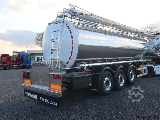 Tanktrailer Magyar 3 Kammer Lebensmitteltank Heizung Drucktank