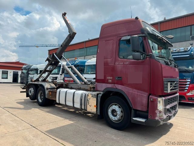 Φορτηγό γερανός roll-off VOLVO FH 480 * ABROLLKIPPER * MEILLER-KIPPER *SCHALTER