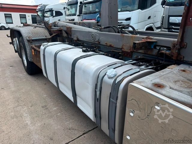Φορτηγό γερανός roll-off VOLVO FH 480 * ABROLLKIPPER * MEILLER-KIPPER *SCHALTER