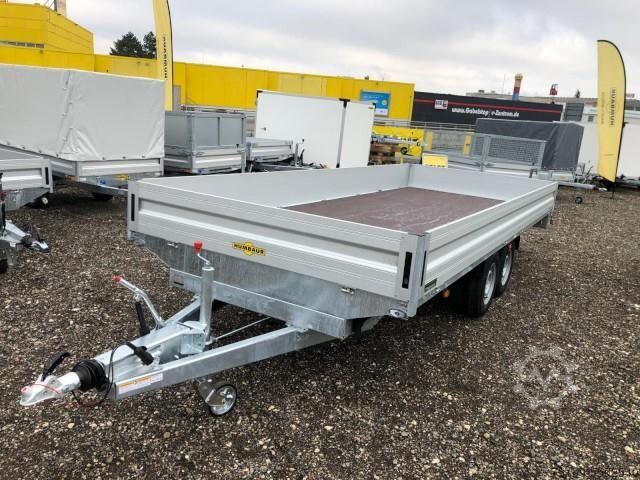Car trailer Humbaur HN 254118 Hochlader 2,5 to. 4100 x 1850 x 350 mm