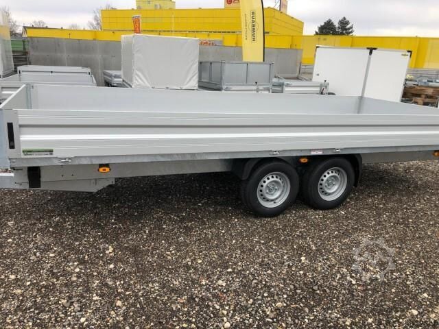 Car trailer Humbaur HN 254118 Hochlader 2,5 to. 4100 x 1850 x 350 mm
