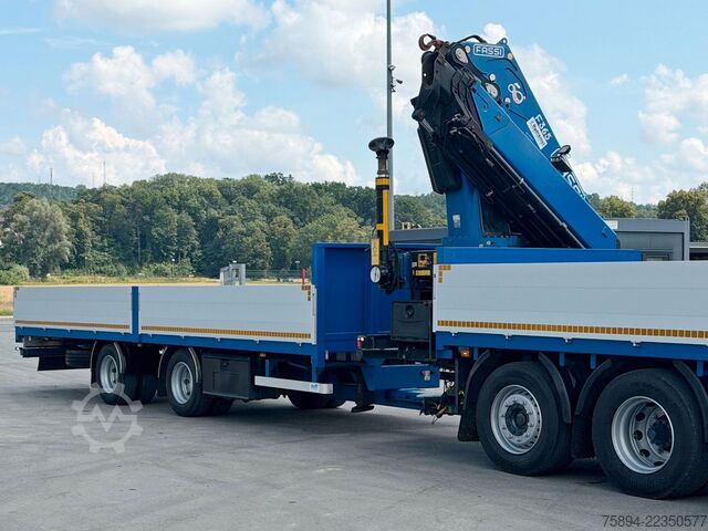 Crane yang terpasang pada truk SCANIA R 450 * FASSI F365 RA + FUNK + Anhänger*TOP