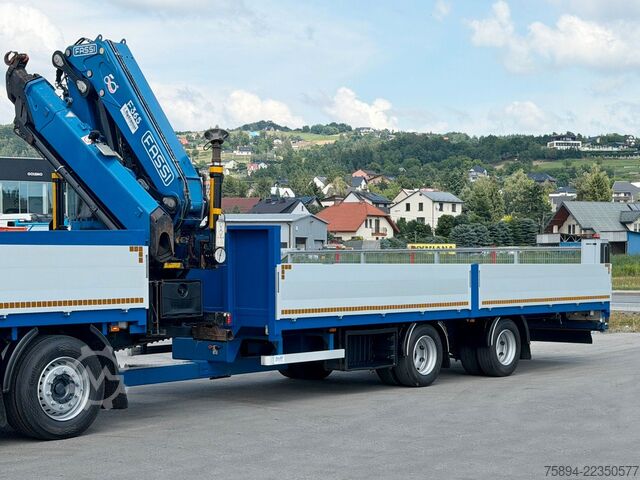 Crane yang terpasang pada truk SCANIA R 450 * FASSI F365 RA + FUNK + Anhänger*TOP