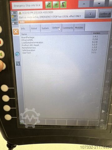 Robot industrial KUKA KR 210 R2700 extra