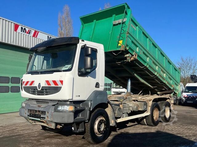 垃圾车 Renault Premium 320 6x4   PTO,  SPRING SUSPENSION, STEE...
