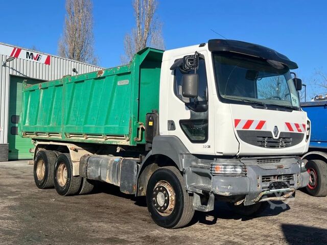 垃圾车 Renault Premium 320 6x4   PTO,  SPRING SUSPENSION, STEE...