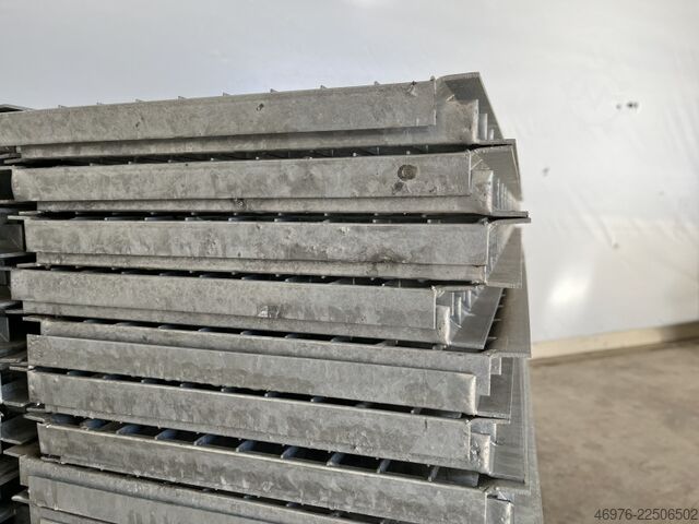 Largeur totale : 1 270 mm / Profondeur : 382 mm Dexion HI280 eingelegtes Gitterrost Gitterrostboden