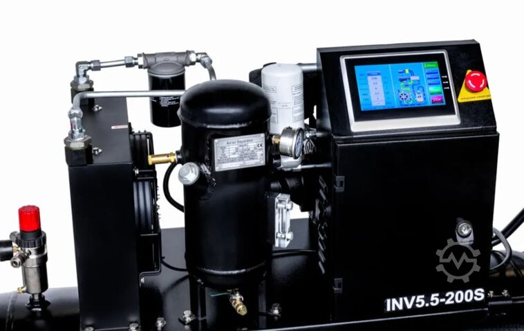 Compresseur à vis 5,5 kW, 200 l Viber-System Viber-Air INV5.5-200S