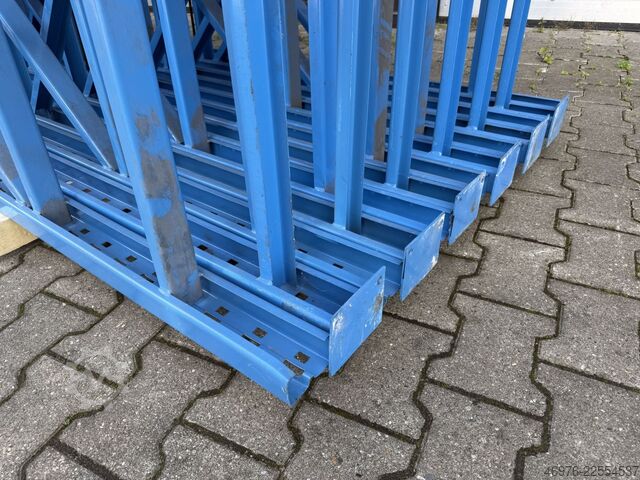 4.130 x 1.100 mm / Type: S / lyseblå Redirack Palettenregalständer Regalständer Regal