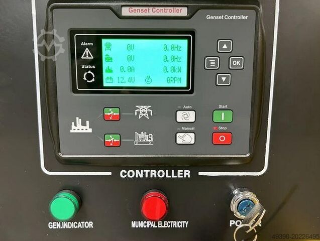 Noul agregat diesel, generator de curent, generator de urgență, generator electric RTE - baugleich DAEWOO 50kVA - baugleich DAGFS 50