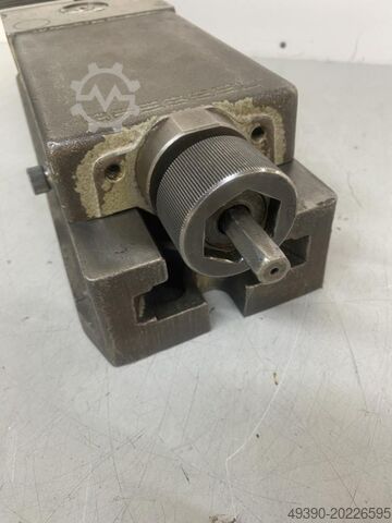 Mechanical high-pressure machine vice, high-pressure clamp GRESSEL MHS 126-3