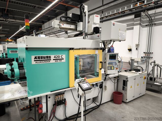 Enjeksiyonlu kalıp makinası ARBURG ALLROUNDER CENTEX 420 C 800-100