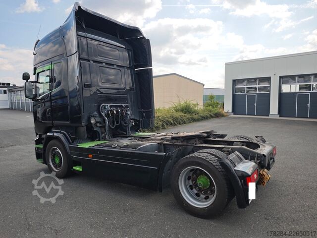 واحد تراکتور با حجم بالا SCANIA R450  MEGA Vollverkleidung Standklima