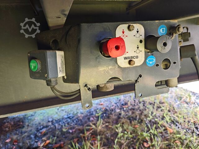 تریلر نیمه باز با چادر برزنتی KÖGEL S24-1  BPW ECO-Achsen Liftachse Vario Fix
