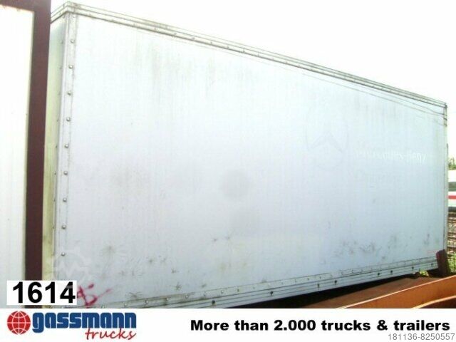 LKW mit Kofferaufbau Schmitz - Koffer