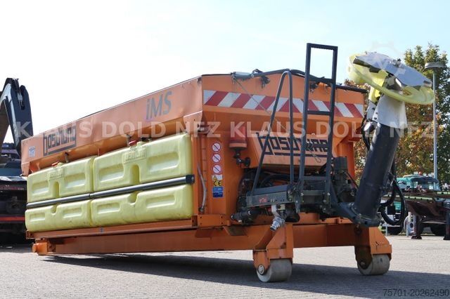 Camion benne à bras amovible Boschung Salzstreu Wechselaufbau