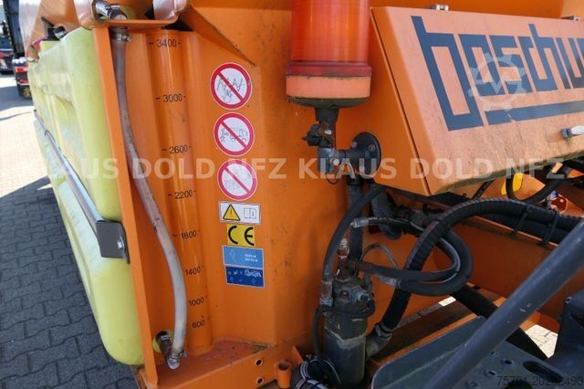 Camion benne à bras amovible Boschung Salzstreu Wechselaufbau