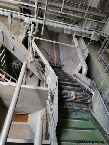 Розвантаження ящикових піддонів – бункер  