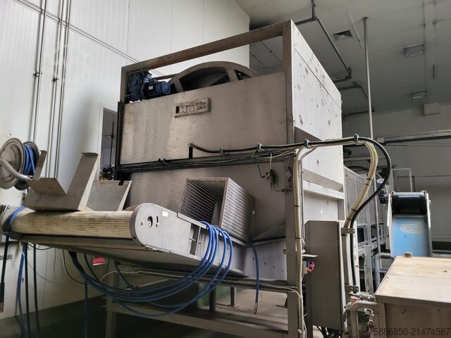 Розвантаження ящикових піддонів – бункер  