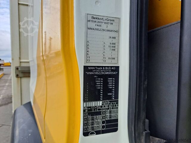 รถกวาดถนน MAN TGS26.360 6x2 BekkerLaGram SV