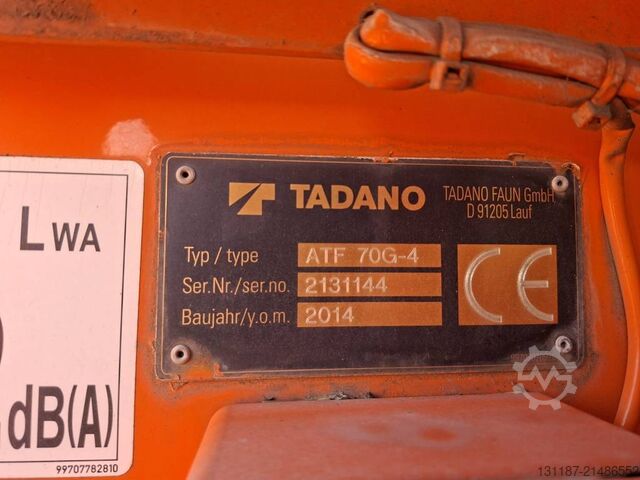 เครนทุกพื้นที่ Tadano Faun ATF70G-4