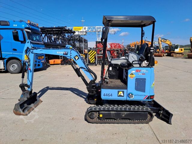 Mini bager Sany SY19E Electric (3 Buckets)