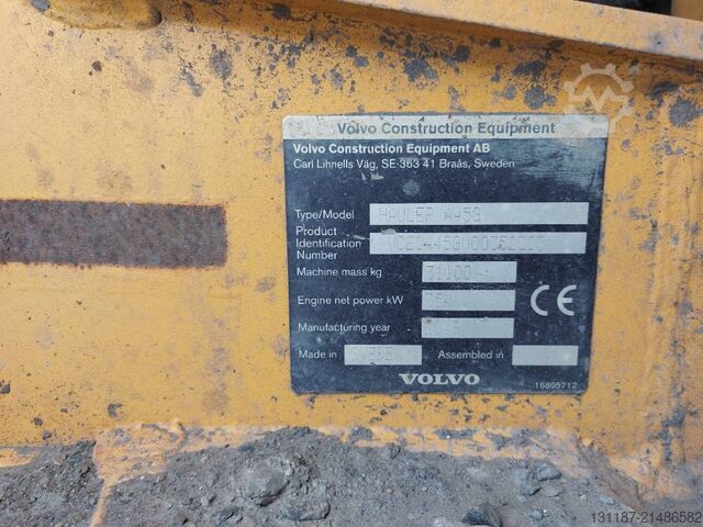 Kamion za otkači Volvo A 45 G