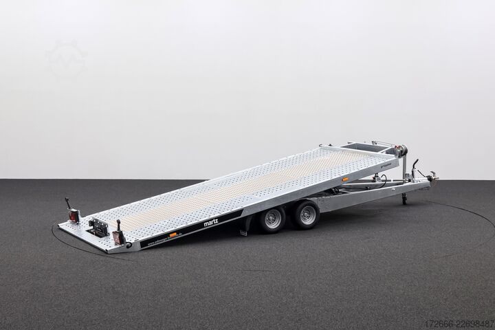 Autotransporter Martz GT KIPPBAR 480/2 3T | ALUBODEN MITTIG 469X209CM 3000KG AUTOTRAILER