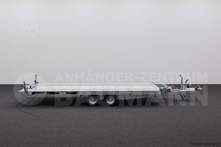 Autotransporter Martz GT KIPPBAR 480/2 3T | ALUBODEN MITTIG 469X209CM 3000KG AUTOTRAILER