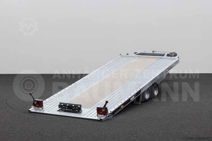 Autotransporter Martz GT KIPPBAR 480/2 3T | ALUBODEN MITTIG 469X209CM 3000KG AUTOTRAILER