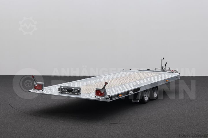 Autotransporter Martz GT KIPPBAR 480/2 3T | ALUBODEN MITTIG 469X209CM 3000KG AUTOTRAILER