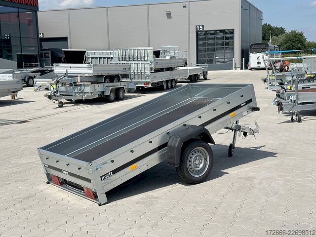  Martz BASIC 264 KIPP 264X126X30CM 750KG TIEFLADER | DEICHSEL KLAPPBAR