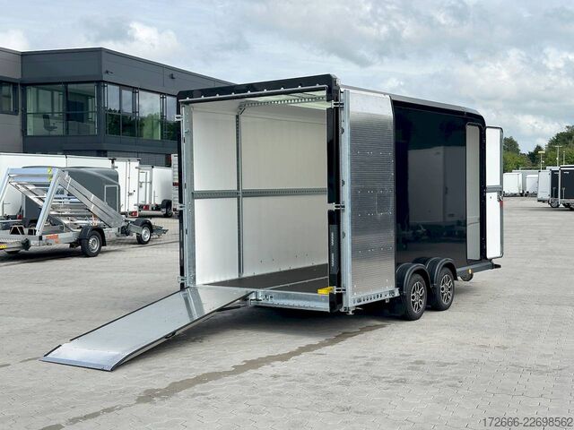  Brian James Trailers BOX VAN - 600-4018-35-2-12-B 419X178X201CM 3500KG KOFFERANHÄNGER | SCHWARZ