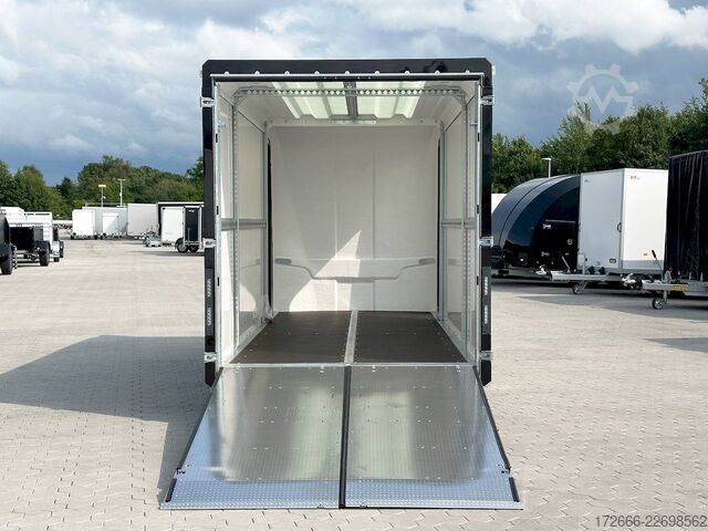  Brian James Trailers BOX VAN - 600-4018-35-2-12-B 419X178X201CM 3500KG KOFFERANHÄNGER | SCHWARZ