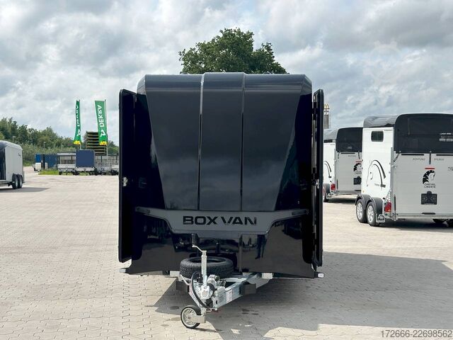  Brian James Trailers BOX VAN - 600-4018-35-2-12-B 419X178X201CM 3500KG KOFFERANHÄNGER | SCHWARZ