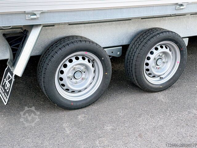 Drehschemelanhänger Unsinn UD-3 9622-35-13 | 3-ACHSIG 966X220X35CM 3500KG DREHSCHEMEL