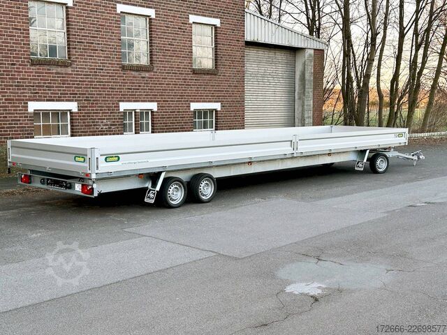 Drehschemelanhänger Unsinn UD-3 9622-35-13 | 3-ACHSIG 966X220X35CM 3500KG DREHSCHEMEL