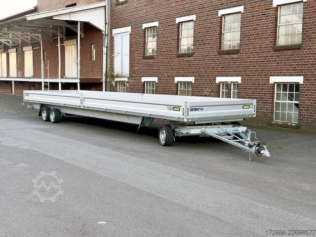 Drehschemelanhänger Unsinn UD-3 9622-35-13 | 3-ACHSIG 966X220X35CM 3500KG DREHSCHEMEL