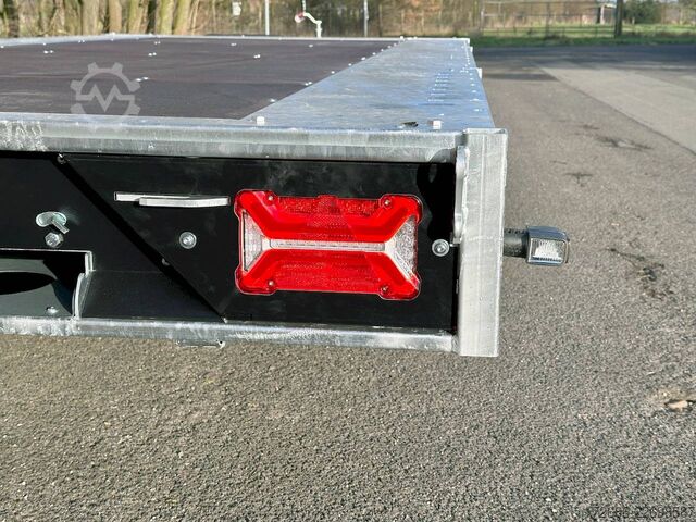  Brian James Trailers CONNECT 476-5021-35-2-12 500X215CM 3500KG HOCHLADER | SCHWARZ