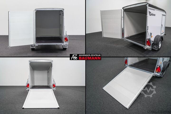  Debon CHEVAL LIBERTE DEBON C255 V2 WABENKERN 1300 KG | SCHWARZ / GRAU + SEITENTÜR